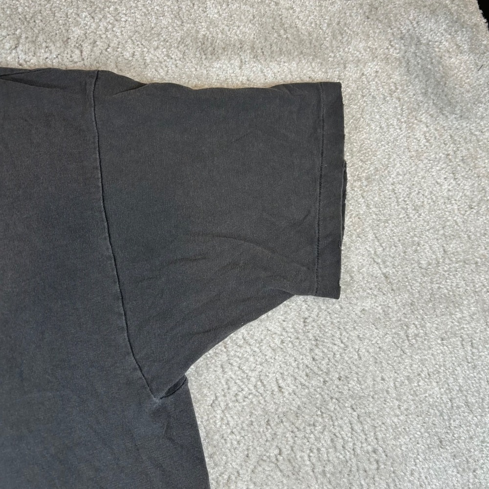 Vintage 90s Hanes Heavy Metal T-Shirt Mens XL Black Nature Company Distressed - Picture 10 of 15
